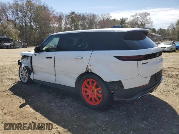 2025 Land Rover Range Rover Sport SE with VIN SAL1P9EU1SA459057, listed as a Copart auction lot 53961465 with 1,902 mi miles and Clean Title. Bid and sale history available at carsss.com. Image 2.