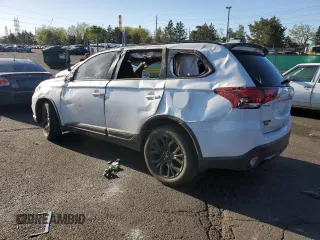 2018 Mitsubishi Outlander ES with VIN JA4AZ3A33JZ064156, listed as a Copart auction lot 55072645 with Not provided miles and Non repairable. Bid and sale history available at DreamBid. Image 2.