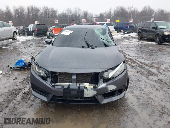 2016 Honda Civic Sedan LX with VIN 2HGFC2F54GH502713, listed as a IAAI auction lot 38807518 with 48,316 mi miles. Bid and sale history available at carsss.com. Image 6.