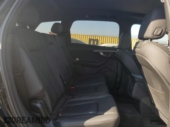 2025 Audi Q7 Premium with VIN WA1ACBF71SD002437, listed as a Copart auction lot 73171104 with 5,934 mi miles and Salvage title. Bid and sale history available at DreamBid. Image 11.