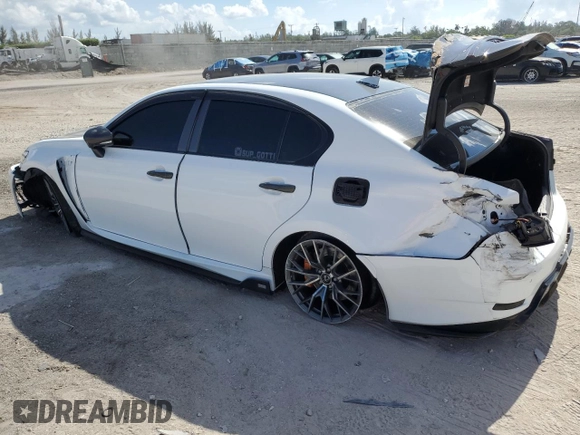 2016 Lexus GS F z VIN JTHBP1BL3GA000160, wystawiony jako Copart lot #61069335 z przebiegiem 82 341 mil mil oraz Szkoda całkowita • Salvage title. Historia ofert i sprzedaży dostępna na DreamBid. Obrazek 2.