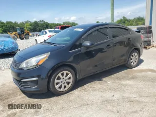 2017 Kia Rio LX with VIN KNADM4A34H6098719, listed as a Copart auction lot 50865265 with 109,608 mi miles and Salvage Title. Bid and sale history available at carsss.com. Image 1.