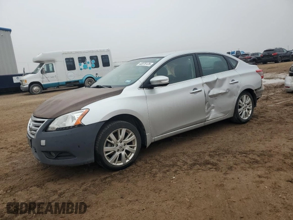 2015 Nissan Sentra SL with VIN 3N1AB7AP0FY344836, listed as a Copart auction lot 43078125 with 89,423 mi miles and Salvage Title. Bid and sale history available at DreamBid. Image 1.
