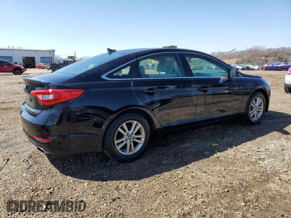 2015 Hyundai Sonata 2.4L SE with VIN 5NPE24AF3FH173548, listed as a Copart auction lot 52028505 with 124,212 mi miles and Salvage Title. Bid and sale history available at carsss.com. Image 3.