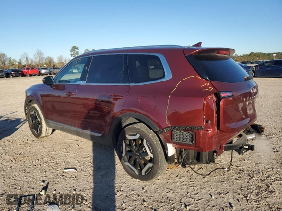 2024 Kia Telluride EX with VIN 5XYP34GC5RG482310, listed as a Copart auction lot 87464404 with 15,146 mi miles and Salvage Title. Bid and sale history available at DreamBid. Image 2.