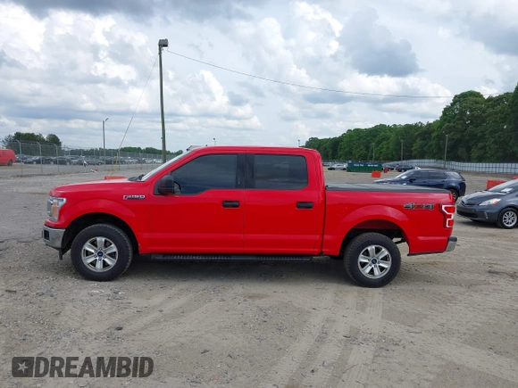 2020 Ford F-150 XL with VIN 1FTEW1EP7LKD79457, listed as a IAAI auction lot 42186674 with 203,852 mi miles. Bid and sale history available at carsss.com. Image 14.