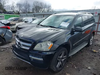 2012 Mercedes-Benz GL-Class GL 450 with VIN 4JGBF7BE8CA796841, listed as a IAAI auction lot 41569965 with 179,815 mi miles. Bid and sale history available at carsss.com. Image 2.