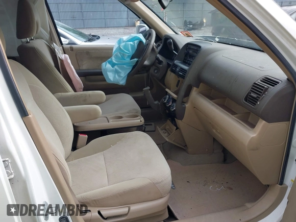 2005 Honda CR-V EX with VIN SHSRD78895U319168, listed as a IAAI auction lot 38894224 with 113,330 mi miles. Bid and sale history available at carsss.com. Image 5.