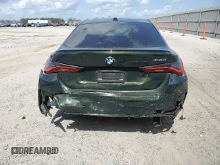 2024 BMW 4 Series 430i with VIN WBA63AV09RFR39400, listed as a Copart auction lot 47825465 with 29,689 mi miles and Non Repairable. Bid and sale history available at carsss.com. Image 6.