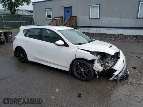 2012 Mazda 3 Mazdaspeed3 Touring with VIN JM1BL1L4XC1634788, listed as a Copart auction lot 57703025 with 98,815 mi miles and Salvage title. Bid and sale history available at DreamBid. Image 4.