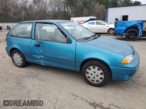 1993 Suzuki Swift z VIN 2S2AC35S5P6601869, wystawiony jako Copart lot #44993725 z przebiegiem 166 429 mil mil oraz Szkody całkowita. Historia ofert i sprzedaży dostępna na DreamBid. Obrazek 4.