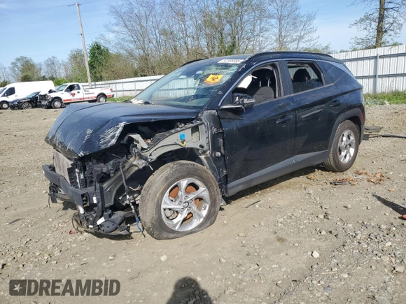 2022 Hyundai Tucson SEL with VIN 5NMJB3AE6NH012915, listed as a Copart auction lot 54155385 with 64,262 mi miles and Clean Title. Bid and sale history available at carsss.com. Image 1.