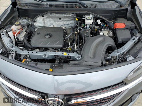2021 Buick Encore GX Essence with VIN KL4MMGSL9MB070851, listed as a Copart auction lot 62537435 with Not provided miles and Salvage title. Bid and sale history available at DreamBid. Image 12.