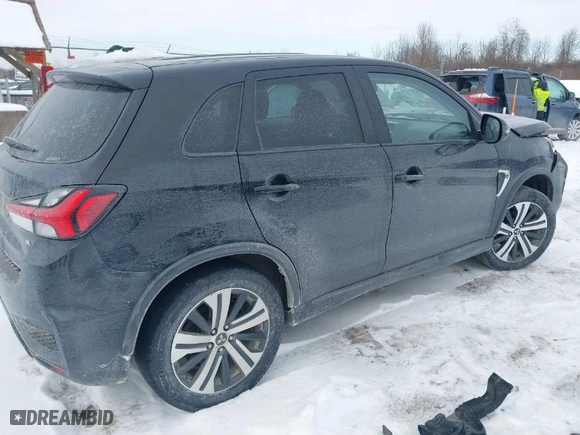 2021 Mitsubishi Outlander Sport ES with VIN JA4ARUAU2MU019029, listed as a IAAI auction lot 41509539 with 111,883 mi miles. Bid and sale history available at carsss.com. Image 4.