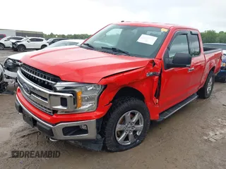 2018 Ford F-150 XL with VIN 1FTEX1EP6JFE63109, listed as a IAAI auction lot 42293426 with 55,516 mi miles and . Bid and sale history available at DreamBid. Image 6.
