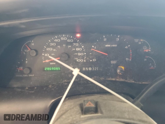 2005 Ford Excursion Eddie Bauer z VIN 1FMSU45P05ED40748, wystawiony jako Copart lot #55060805 z przebiegiem 286 908 mil mil oraz Szkoda całkowita • Salvage title. Historia ofert i sprzedaży dostępna na DreamBid. Obrazek 9.