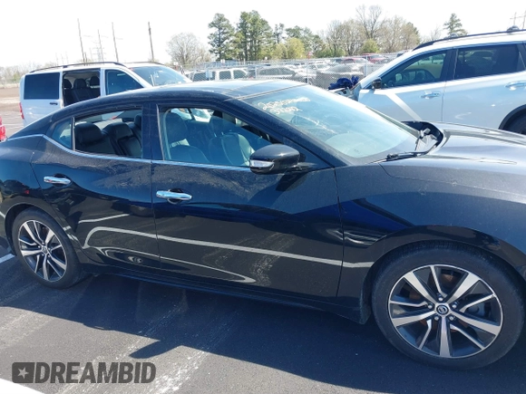 2019 Nissan Maxima SV with VIN 1N4AA6AV5KC377042, listed as a IAAI auction lot 41839754 with 53,962 mi miles and . Bid and sale history available at DreamBid. Image 12.