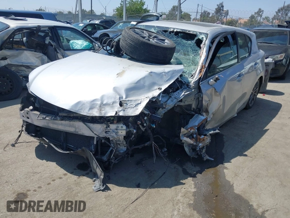 2012 Lexus CT 200h with VIN JTHKD5BH9C2058922, listed as a IAAI auction lot 42485928 with Not provided miles and . Bid and sale history available at DreamBid. Image 20.
