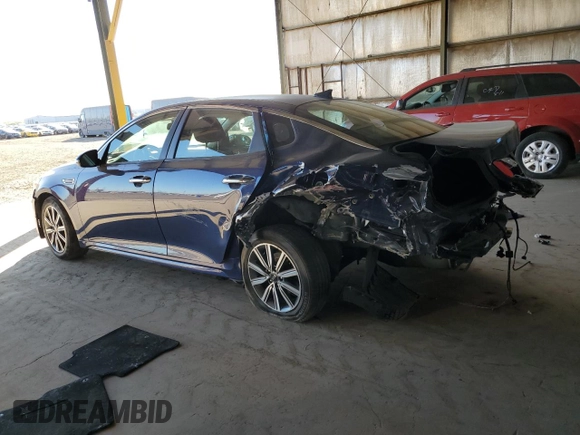 2019 Kia Optima S with VIN 5XXGT4L36KG356702, listed as a Copart auction lot 88163715 with 49,464 mi miles and Salvage Title. Bid and sale history available at carsss.com. Image 2.