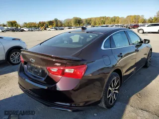 2020 Chevrolet Malibu RS with VIN 1G1ZG5ST8LF138838, listed as a Copart auction lot 63887162 with 32,527 mi miles and Salvage Title. Bid and sale history available at carsss.com. Image 4.