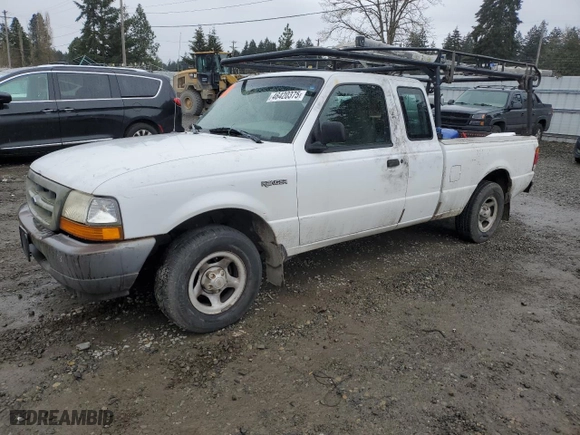 1998 Ford Ranger XL with VIN 1FTYR14U2WPA50863, listed as a Copart auction lot 46420375 with 141,483 mi miles and Salvage Title. Bid and sale history available at carsss.com. Image 1.