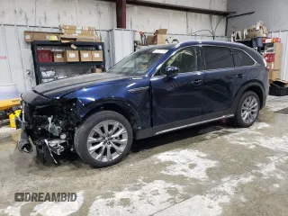 2024 Mazda CX-90 3.3 Turbo Premium Plus with VIN JM3KKEHD9R1174445, listed as a Copart auction lot 45038705 with 10,178 mi miles and Salvage Title. Bid and sale history available at carsss.com. Image 1.