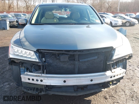 2016 Acura MDX w/Advance with VIN 5FRYD4H90GB042471, listed as a IAAI auction lot 41510207 with 176,168 mi miles. Bid and sale history available at carsss.com. Image 18.