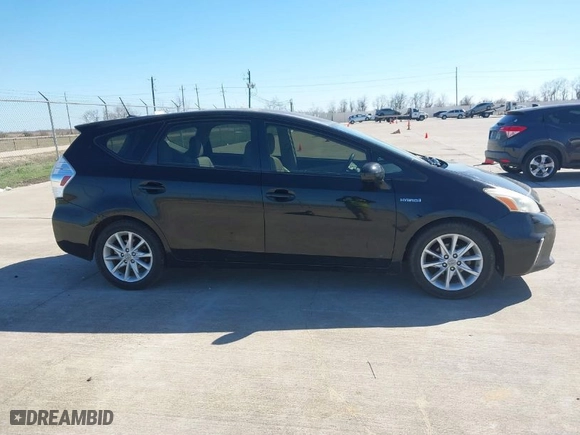 2012 Toyota Prius v Two with VIN JTDZN3EU4C3066057, listed as a IAAI auction lot 41771049 with NaN miles. Bid and sale history available at carsss.com. Image 13.