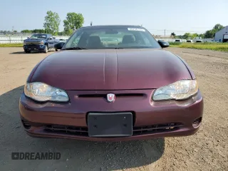 2004 Chevrolet Monte Carlo LS с VIN 2G1WW12E649194223, выставлен на аукционе Copart как лот 60756175 с пробегом 53 477 миль миль и Чистый • Clean title. История ставок и продаж доступна на DreamBid. Изображение 5.