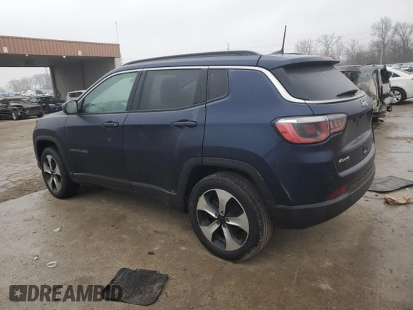 2017 Jeep Compass Latitude with VIN 3C4NJDBB4HT688530, listed as a Copart auction lot 44862595 with 138,232 mi miles and Salvage Title. Bid and sale history available at carsss.com. Image 2.