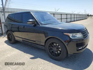 2016 Land Rover Range Rover with VIN SALGR2VF1GA278142, listed as a Copart auction lot 59816105 with 107,147 mi miles and Clean title. Bid and sale history available at DreamBid. Image 4.