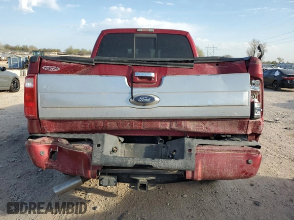 2015 Ford F-250 Lariat z VIN 1FT7W2B61FEC67069, wystawiony jako Copart lot #50403585 z przebiegiem 92 364 mil mil oraz Szkoda całkowita • Salvage title. Historia ofert i sprzedaży dostępna na DreamBid. Obrazek 6.
