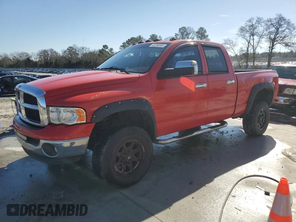 2003 Dodge Ram 2500 ST with VIN 3D7KU28C83G843344, listed as a Copart auction lot 43258595 with 145,013 mi miles and Salvage Title. Bid and sale history available at carsss.com. Image 1.