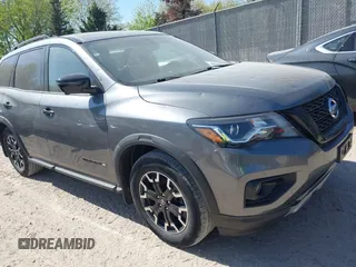 2020 Nissan Pathfinder SL with VIN 5N1DR2CM9LC640854, listed as a IAAI auction lot 42247460 with 122,773 mi miles and . Bid and sale history available at DreamBid. Image 1.