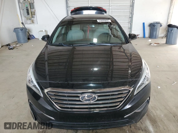 2017 Hyundai Sonata 2.4L with VIN 5NPE24AF8HH544657, listed as a Copart auction lot 53899855 with Not Provided miles and Clean Title. Bid and sale history available at carsss.com. Image 5.
