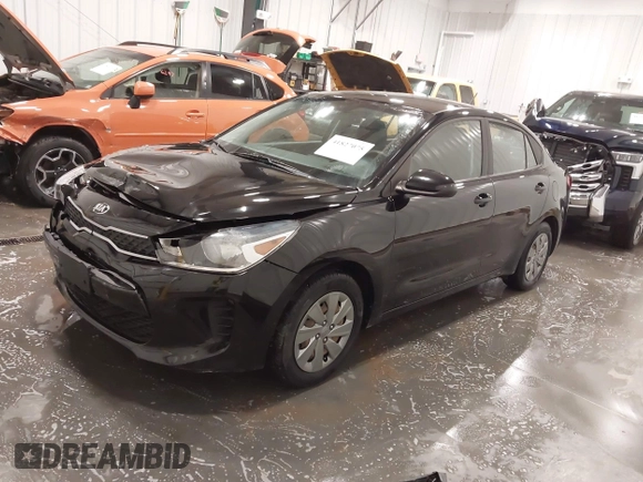 2020 Kia Rio LX with VIN 3KPA24AD1LE308880, listed as a IAAI auction lot 41827075 with 52,070 mi miles. Bid and sale history available at carsss.com. Image 18.