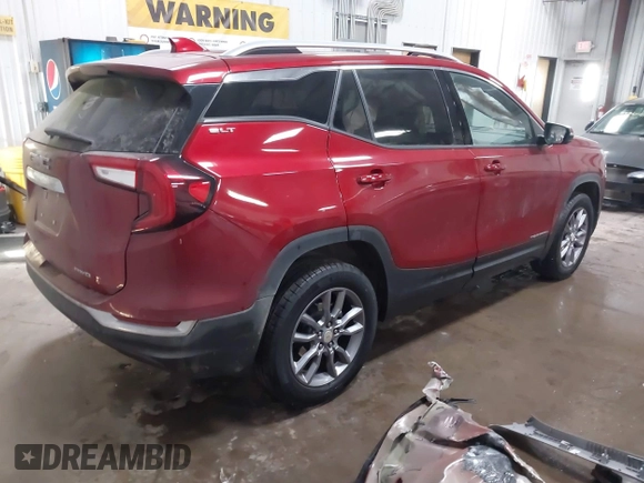 2023 GMC Terrain SLT with VIN 3GKALVEG9PL140659, listed as a IAAI auction lot 41633943 with 32,010 mi miles and . Bid and sale history available at carsss.com. Image 4.