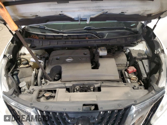 2015 Nissan Murano SL with VIN 5N1AZ2MH0FN270861, listed as a Copart auction lot 86621814 with 93,376 mi miles and Salvage Title. Bid and sale history available at DreamBid. Image 12.