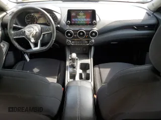 2021 Nissan Sentra SV with VIN 3N1AB8CVXMY294316, listed as a Copart auction lot 54166035 with 55,424 mi miles and Salvage Title. Bid and sale history available at carsss.com. Image 8.