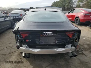 2016 Audi S7 with VIN WAUW2AFC2GN110487, listed as a Copart auction lot 44377005 with 46,326 mi miles and Salvage Title. Bid and sale history available at carsss.com. Image 6.
