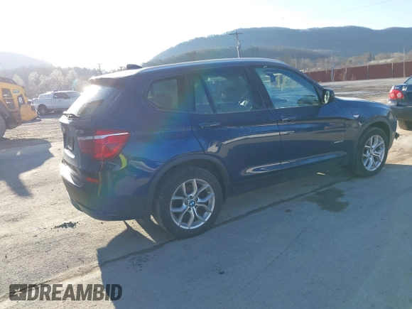 2014 BMW X3 xDrive35i z VIN 5UXWX7C5XE0E79039, wystawiony jako IAAI lot #41824583 z przebiegiem 188 649 mil mil oraz . Historia ofert i sprzedaży dostępna na DreamBid. Obrazek 4.