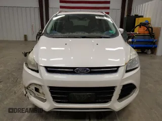 2014 Ford Escape Titanium with VIN 1FMCU9JX1EUD40870, listed as a Copart auction lot 51337695 with 163,210 mi miles and Salvage Title. Bid and sale history available at DreamBid. Image 5.