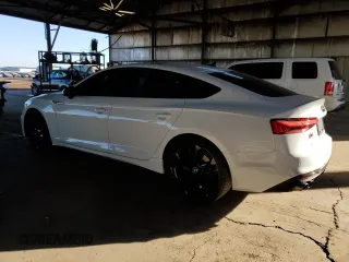 2022 Audi S5 Sportback Premium Plus z VIN WAUC4CF52NA011604, wystawiony jako Copart lot #86558964 z przebiegiem 37 669 mil mil oraz Szkoda całkowita • Salvage title. Historia ofert i sprzedaży dostępna na DreamBid. Obrazek 2.