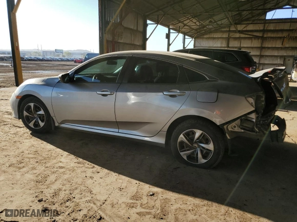 2019 Honda Civic Sedan LX with VIN 19XFC2F65KE042215, listed as a Copart auction lot 48461255 with 240,061 mi miles and Salvage Title. Bid and sale history available at carsss.com. Image 2.