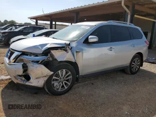 2016 Nissan Pathfinder S with VIN 5N1AR2MN1GC663352, listed as a Copart auction lot 49279415 with 225,039 mi miles and Salvage Title. Bid and sale history available at carsss.com. Image 1.