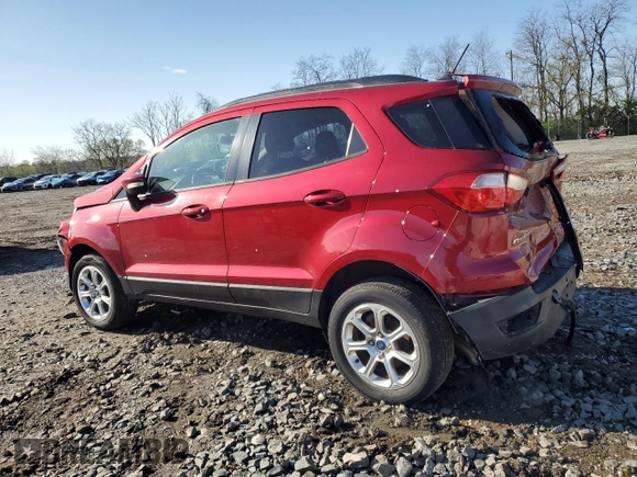 2018 Ford EcoSport SE z VIN MAJ6P1UL2JC189482, wystawiony jako Copart lot #51911295 z przebiegiem 77 647 mil mil oraz Szkoda całkowita • Salvage title. Historia ofert i sprzedaży dostępna na DreamBid. Obrazek 2.