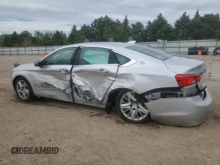 2016 Chevrolet Impala LS with VIN 2G11X5SA2G9127635, listed as a Copart auction lot 56397385 with 192,039 mi miles and Salvage title. Bid and sale history available at DreamBid. Image 2.