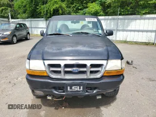 2000 Ford Ranger XL with VIN 1FTYR10V8YPA69175, listed as a Copart auction lot 55406755 with 218,143 mi miles and Salvage Title. Bid and sale history available at carsss.com. Image 5.