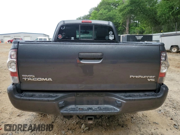 2012 Toyota Tacoma PreRunner with VIN 5TFTU4GNXCX025798, listed as a Copart auction lot 56760955 with 147,050 mi miles and Salvage title. Bid and sale history available at DreamBid. Image 6.
