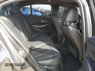 2022 BMW 3 Series 330i xDrive with VIN 3MW5R7J02N8C25100, listed as a Copart auction lot 48193255 with 37,122 mi miles and Salvage Title. Bid and sale history available at carsss.com. Image 10.